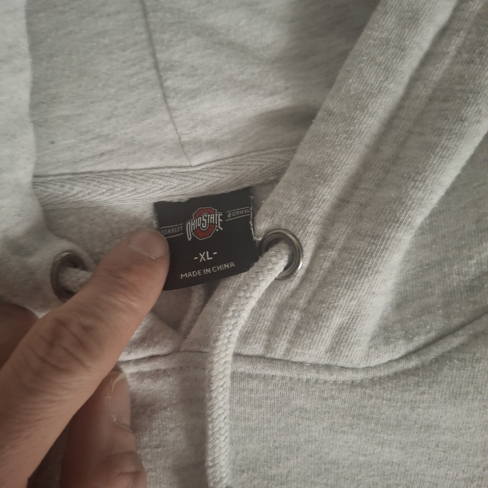 Ohio State Buckeyes Gray Hoodie - Picture 3 of 3